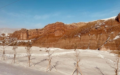 Private Day Tour to Center of Asia Marker and Danxia from Urumqi