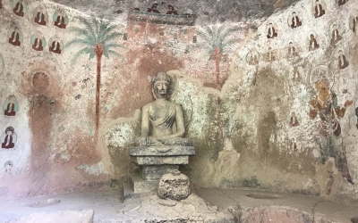 Private Day Tour to Bingling Temple Caves from Lanzhou