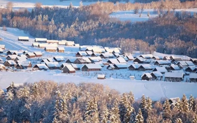 Northern Xinjiang Winter 6-Day Tour: Altai, Kanas Lake and Hemu Village